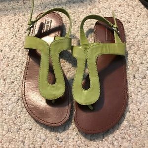 Green Sandals